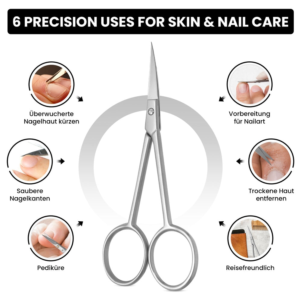 Cuticle scissors, pointed blade – Nail care