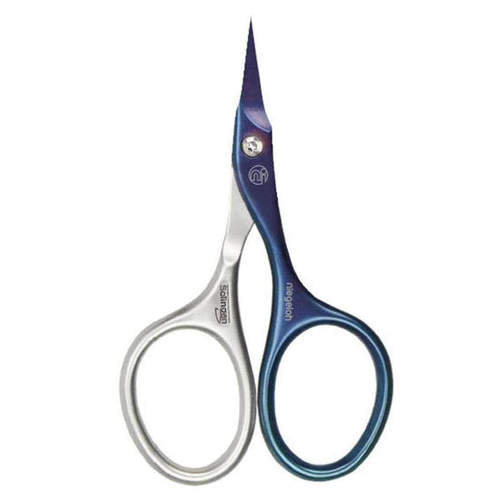 Ciseaux à cuticules TS Inox style Titanium, bleu acier