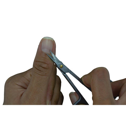 Ciseaux à cuticules, forme ultra-tranchante – Longueur 9 cm