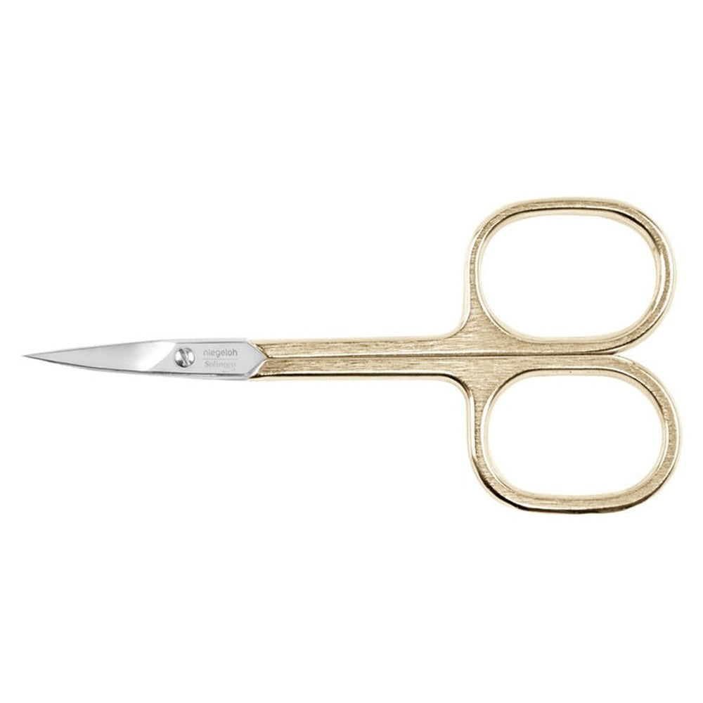 Hautschere, teilvergoldet, 9 cm