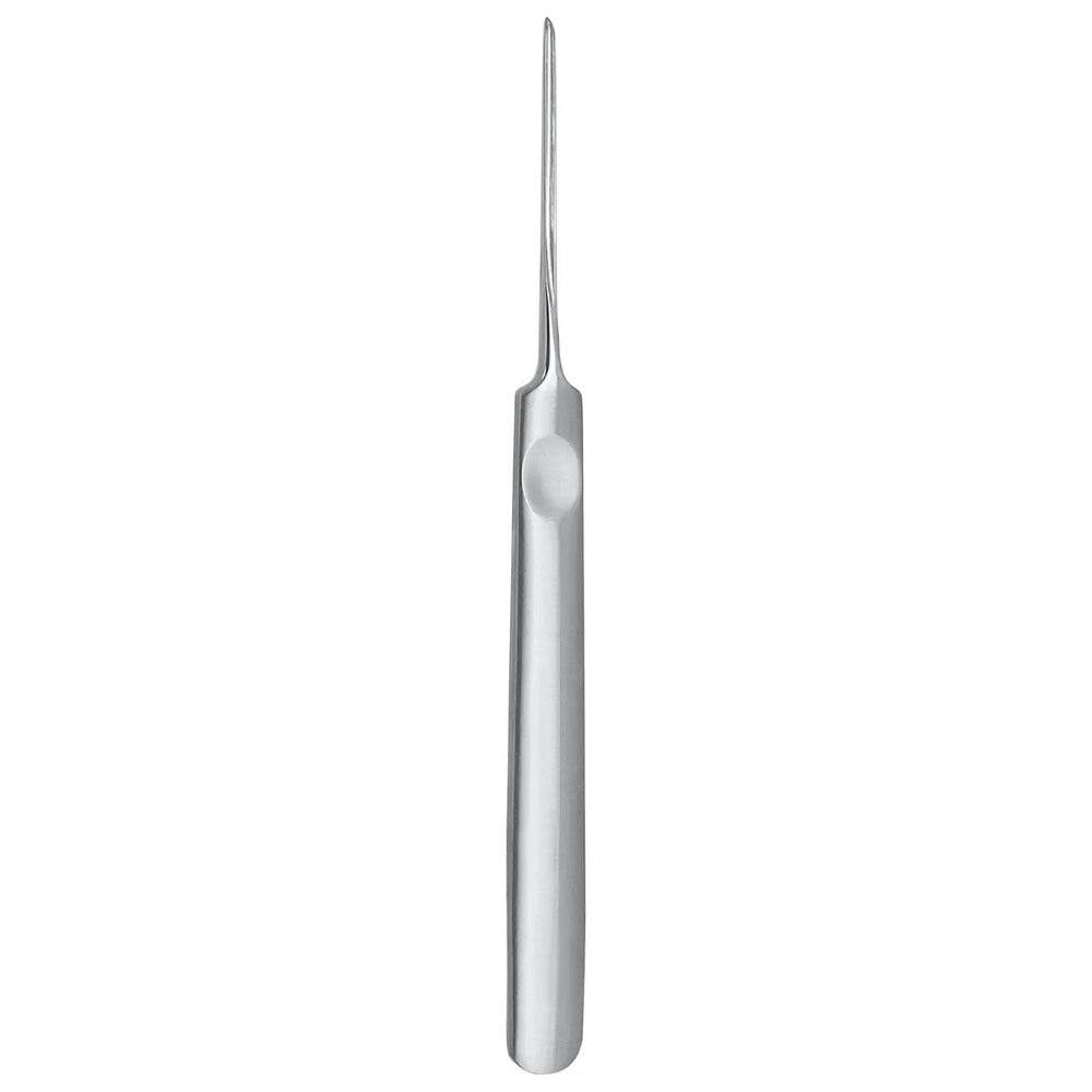 Dłuto wklęsłe Excellent 1,8 mm ze stali nierdzewnej, narzędzie do paznokci o długości 14,5 cm