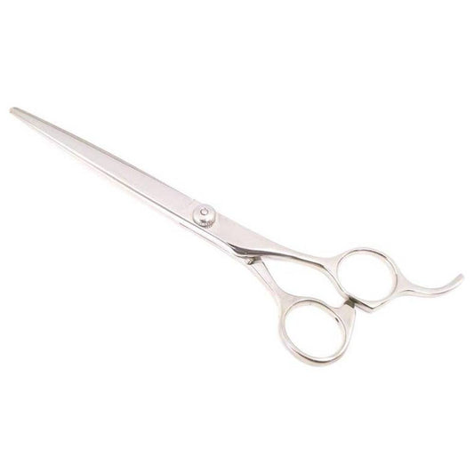 Excellent dog grooming scissors 21 cm with fine serration for long and curly coats