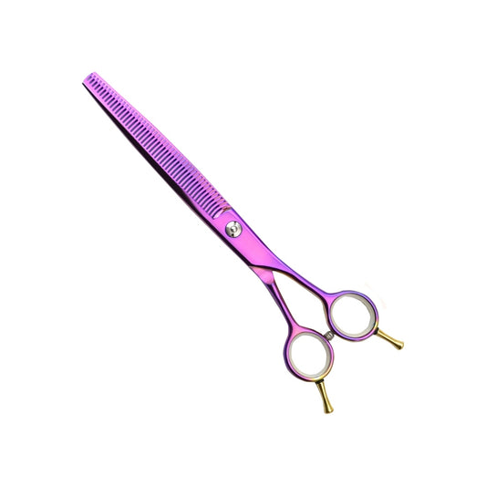 Dog Hair Scissors Double Serrated – Stainless steel (forged and hardened)