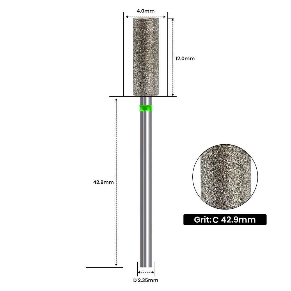 Karbidowa nakładka do frezarki do paznokci Premium – Długość 4 cm