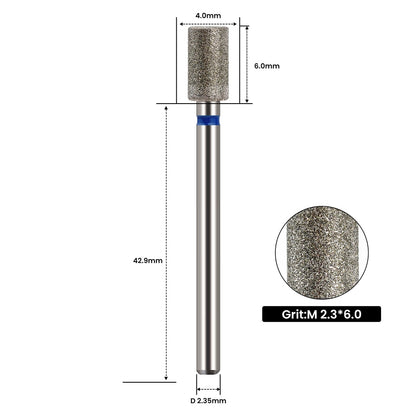 Carbide nail cutter bit medium grain – Length 4 cm