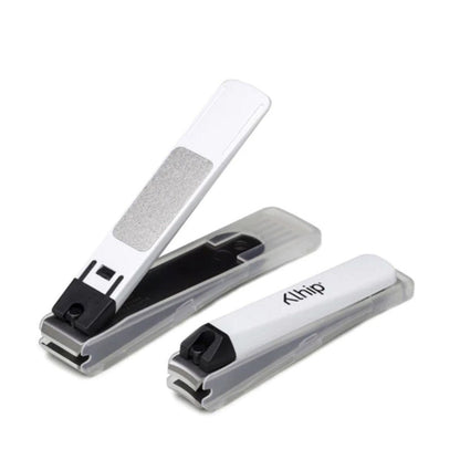 Set Klhip Classic Clipper, dos piezas, con cuchillas de acero inoxidable y mangos de plástico moldeados