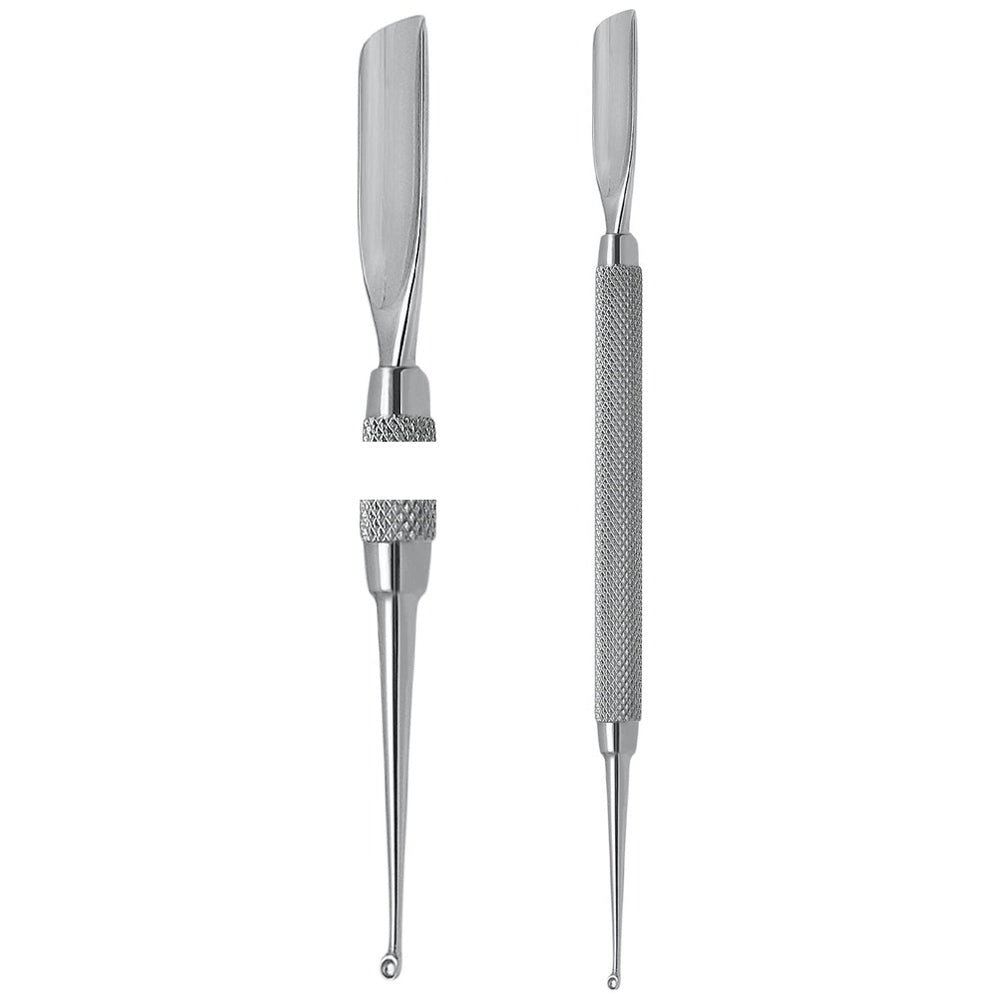 Comedone extractor & nail pusher – Stainless steel