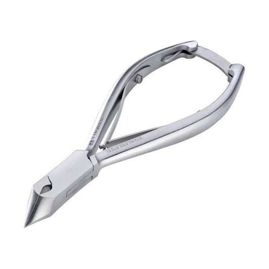 Tifall surgical steel head nippers with curved blade and tapered cutting head