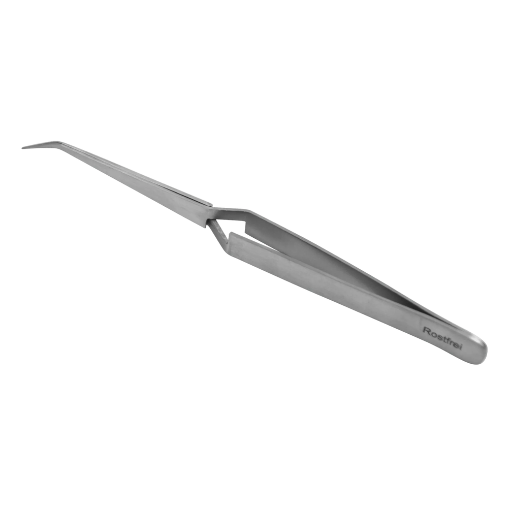 Pinza de soldadura Excellent curva no aislada, 16 cm – Acero inoxidable