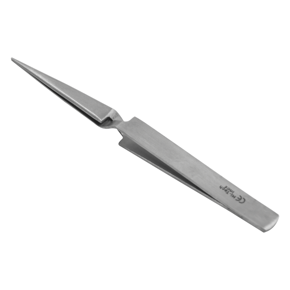Brucelles à souder non isolées pointues – pointe effilée