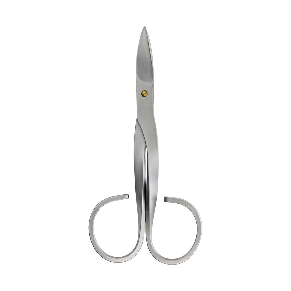 MANePED toenail scissors - slightly curved blade – ergonomic handle shape