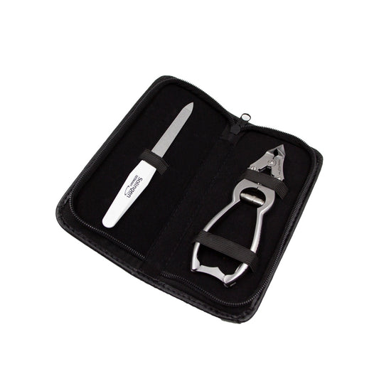 MANePED double-lever head nippers in a 3-piece SET – Stainless steel
