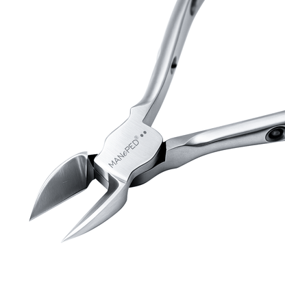 MANePED nail nippers with hole pattern design – Length 12 cm