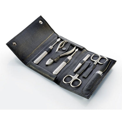 7-piece nail care set with sapphire nail file, cuticle pusher and nail cleaner – view 3