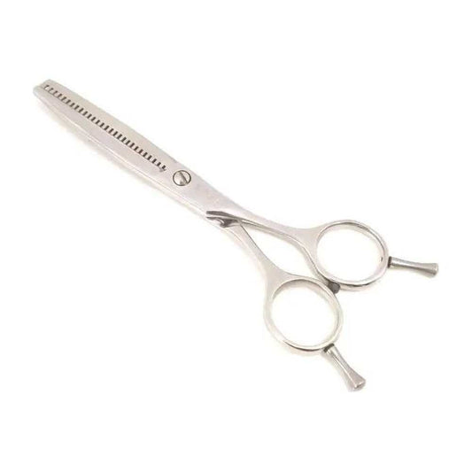 Thinning scissors, serrated on one side – Stainless steel