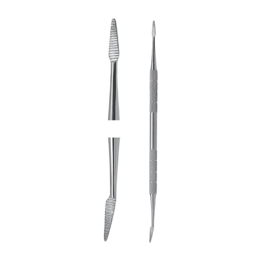 Double-sided nail corner file – Stainless steel