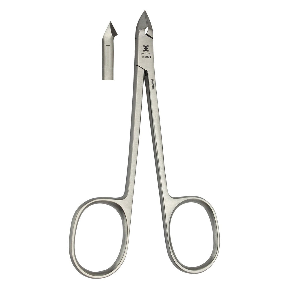 Nagelriemtang 8,5 cm, snijkant 8 mm met schaargreep