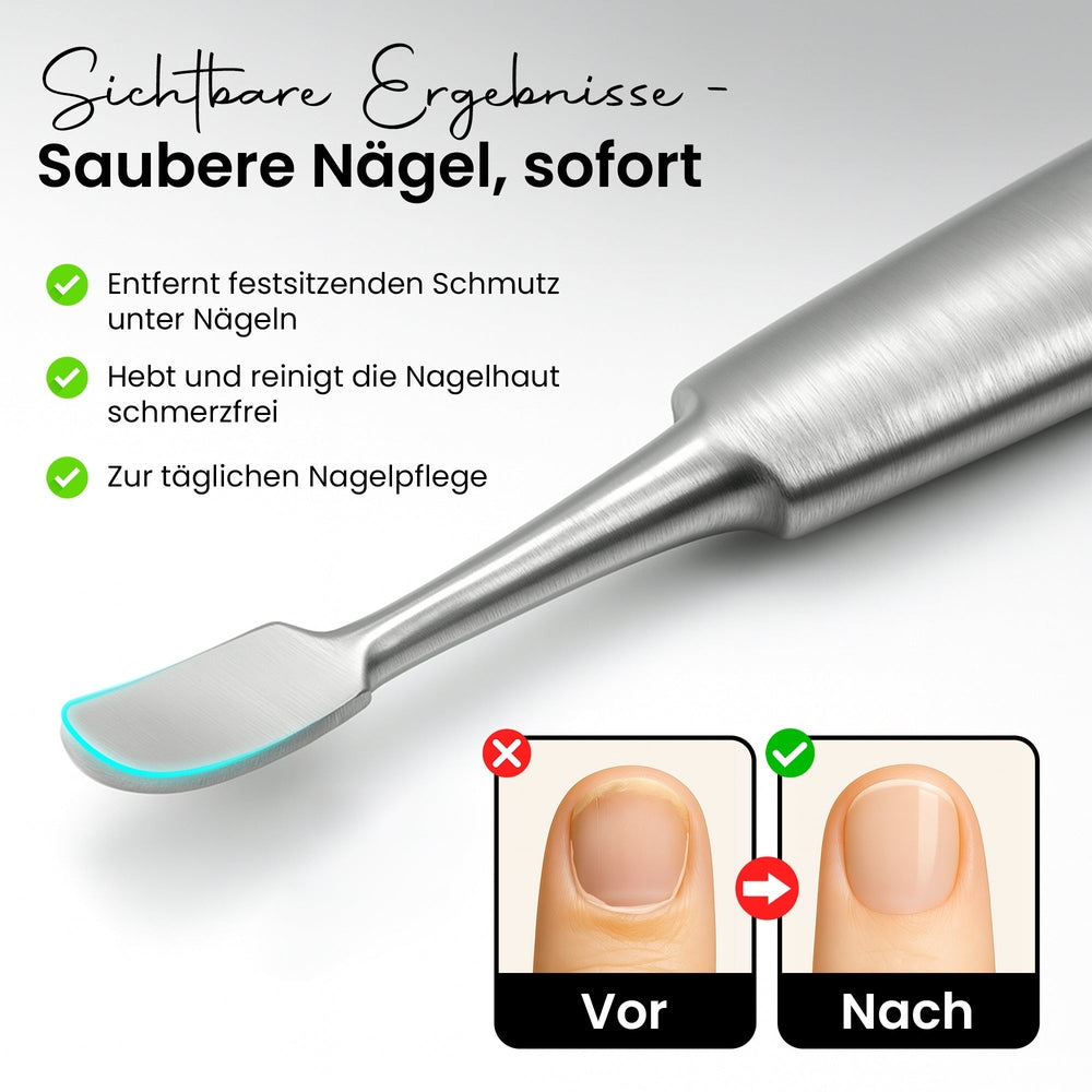 Double-ended nail cleaner, handy nail care tool – view 6