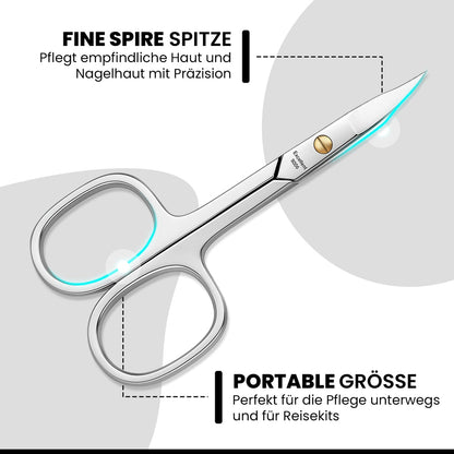 Lame à pointe effilée des ciseaux combinés à pointe fine en détail – vue 3
