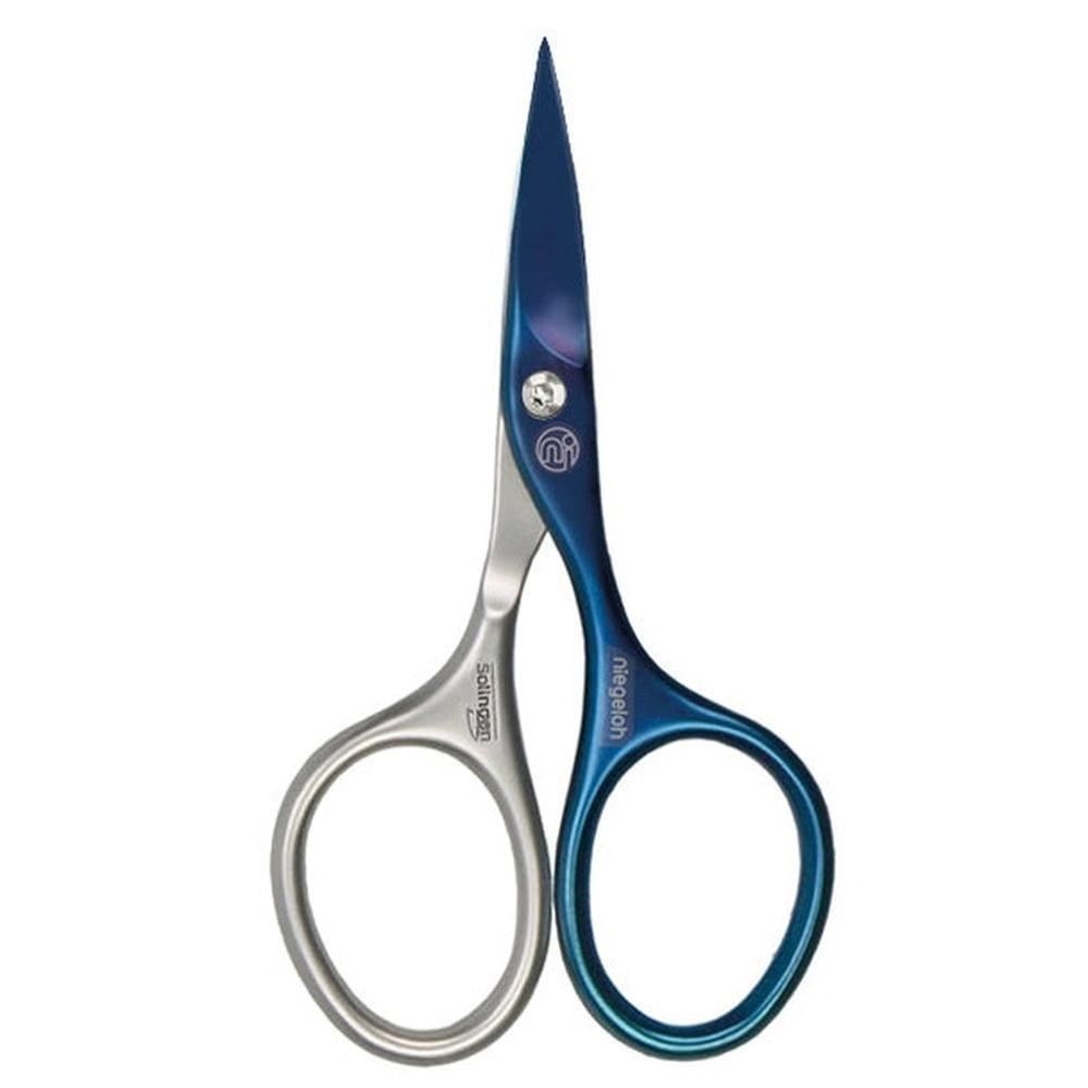 Ciseaux à ongles Inox style Titanium, bleu acier