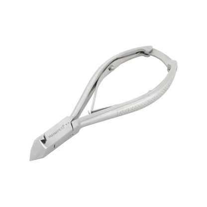 MANePED Kopfschneider Nagelzange aus Chirurgenstahl mit geriffelten Griffen, ca. 14 cm