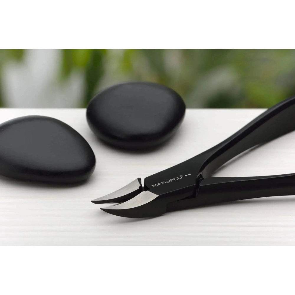 Nail Nippers for Fingernails and Toenails Black Edition – Length 13 cm