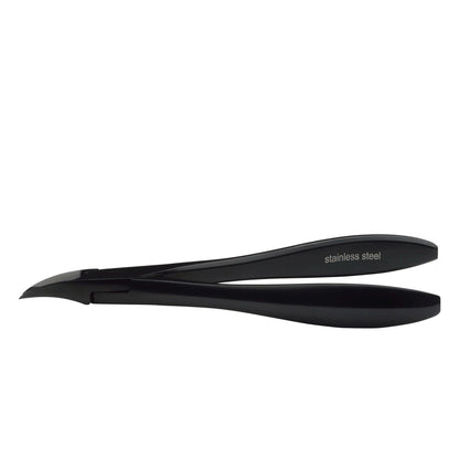 Nail Nippers for Fingernails and Toenails Black Edition – for left-handers