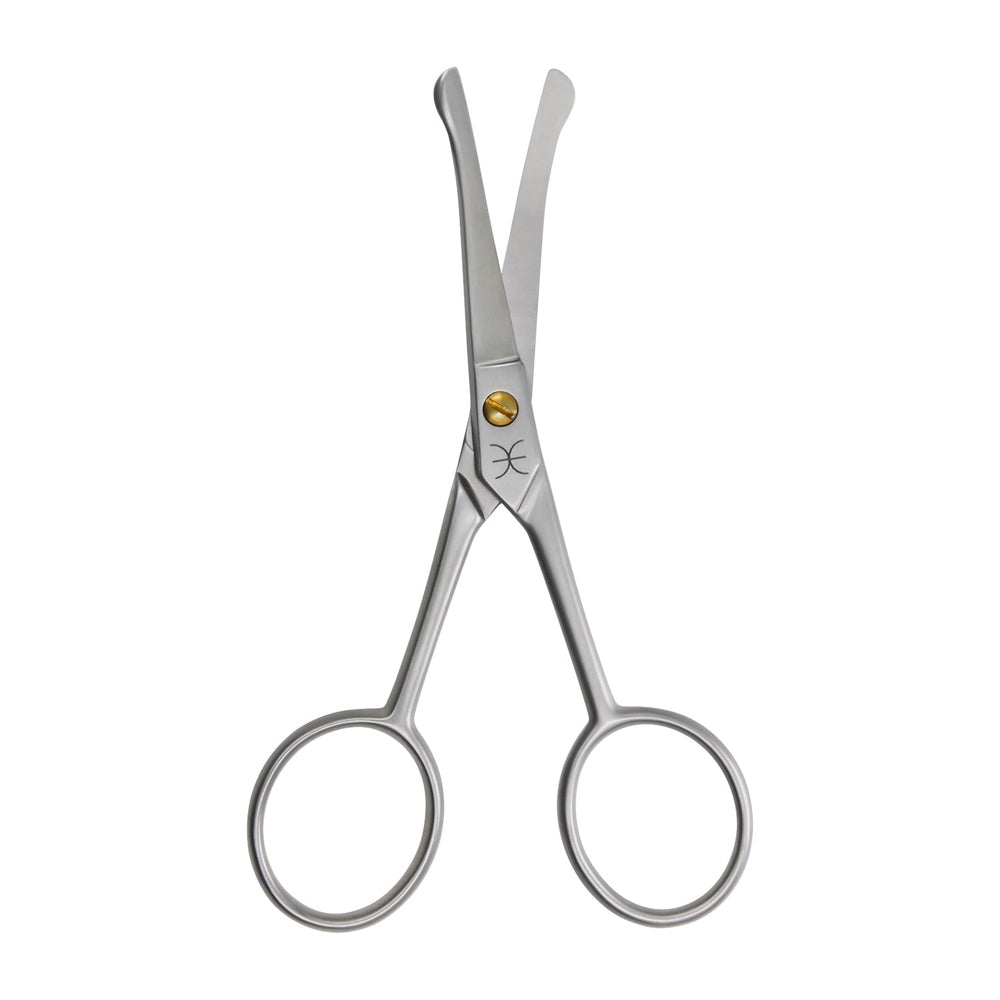 Ciseaux droits pour les poils du nez et des oreilles – Longueur 10 cm