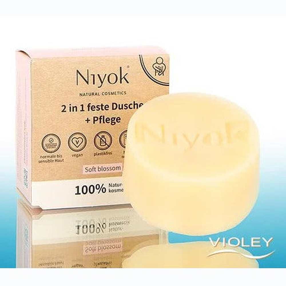 Niyok solid shower Soft Blossom 2 in 1