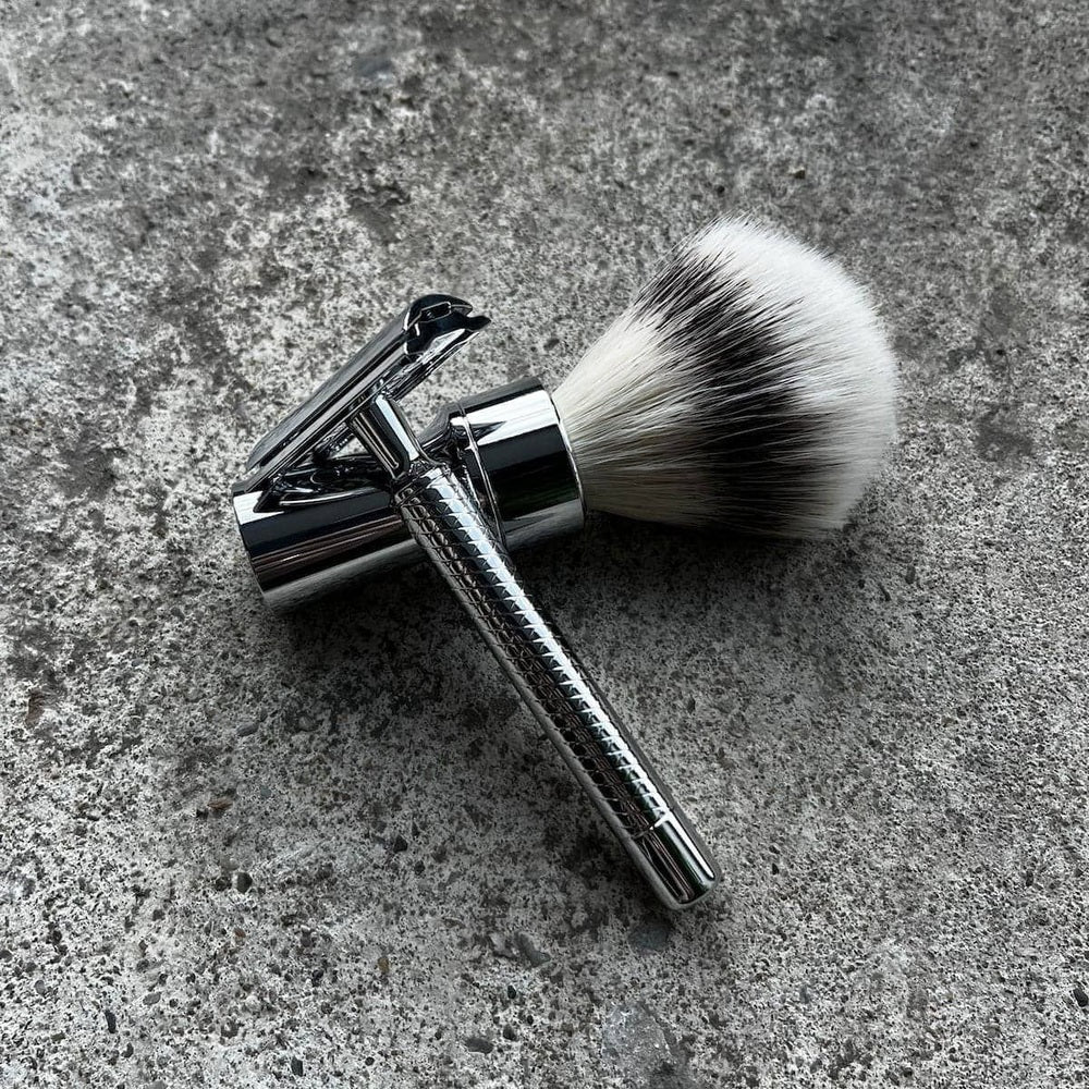 SET RASOIO DI SICUREZZA E PENNELLO PRIMO II
