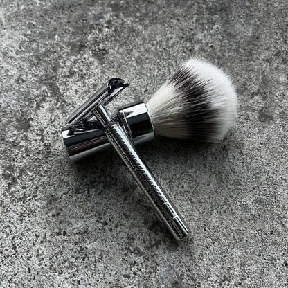 SET RASOIO DI SICUREZZA E PENNELLO PRIMO II