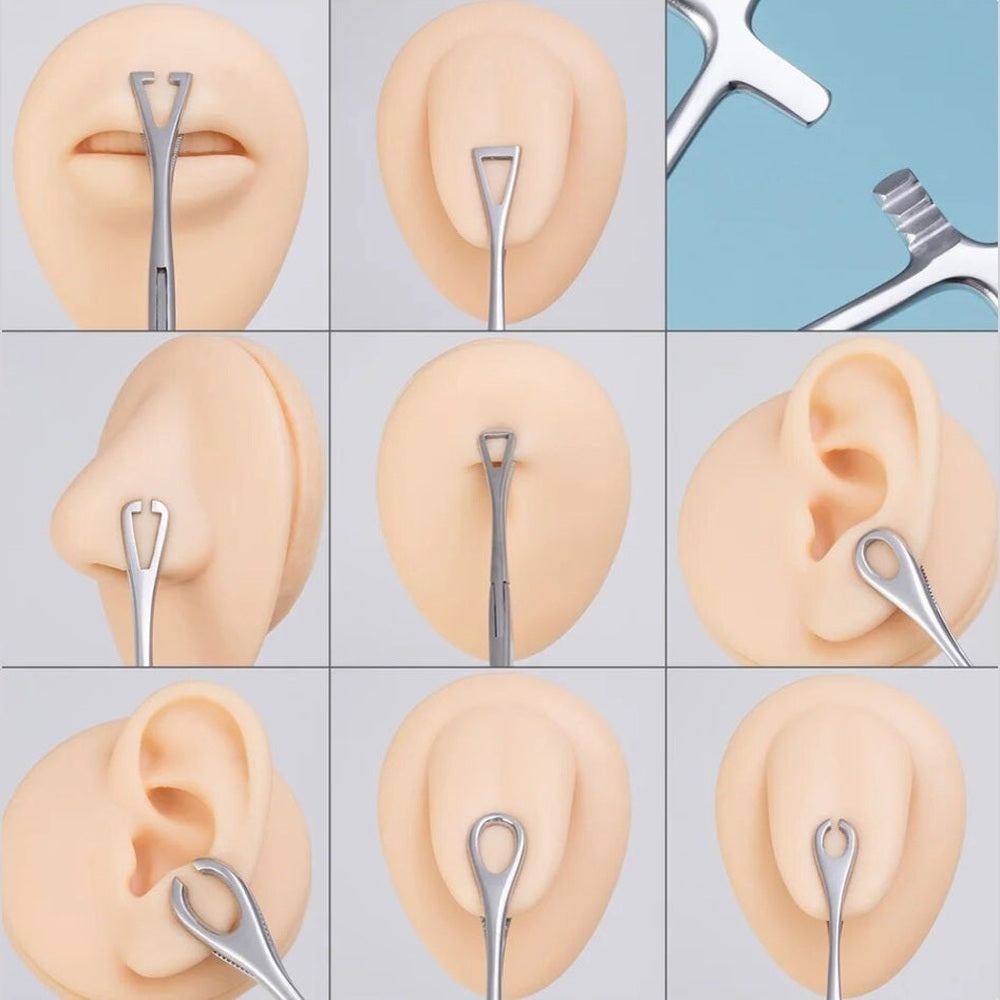 Piercing clamp set – Nail care