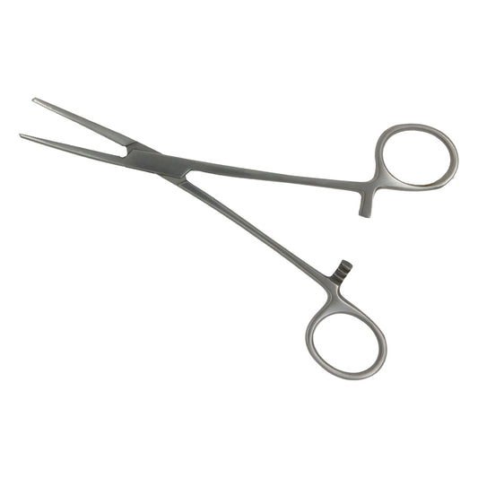 Rechte piercingklem – Roestvrij staal
