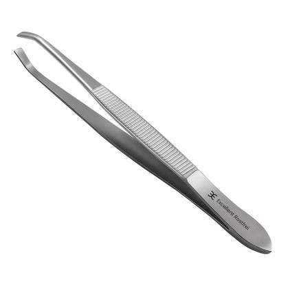 Pinzas rectas con punta angulada – Acero inoxidable