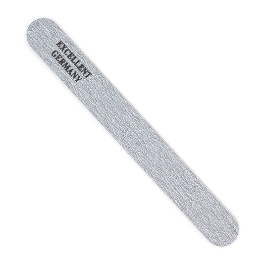 Lima pulidora Excellent de grano áspero, 18 cm de largo, para uñas lisas y brillantes