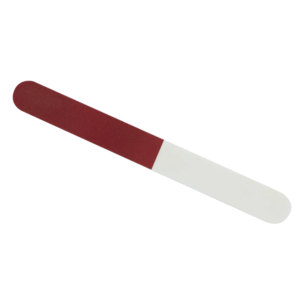 Polishing file - three polishing levels - shiny nails - red