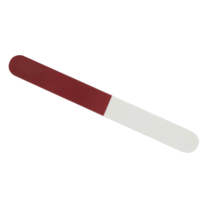 Polishing file - three polishing levels - shiny nails - red