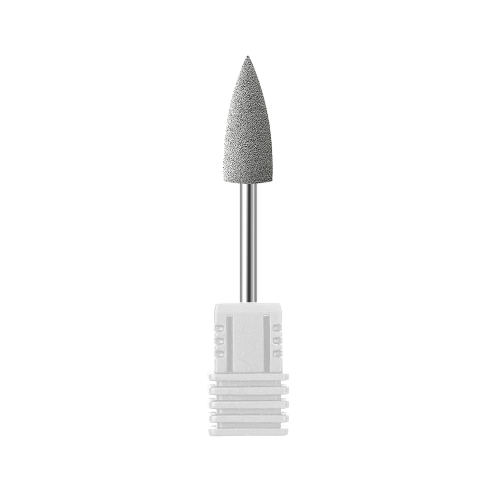 Lucidatore per unghie in silicone preciso grigio di MANePed come punta per la fresa per unghie