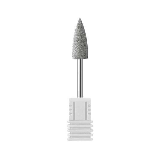 Precise silicone nail polisher in grey from MANePed as an attachment for the nail drill