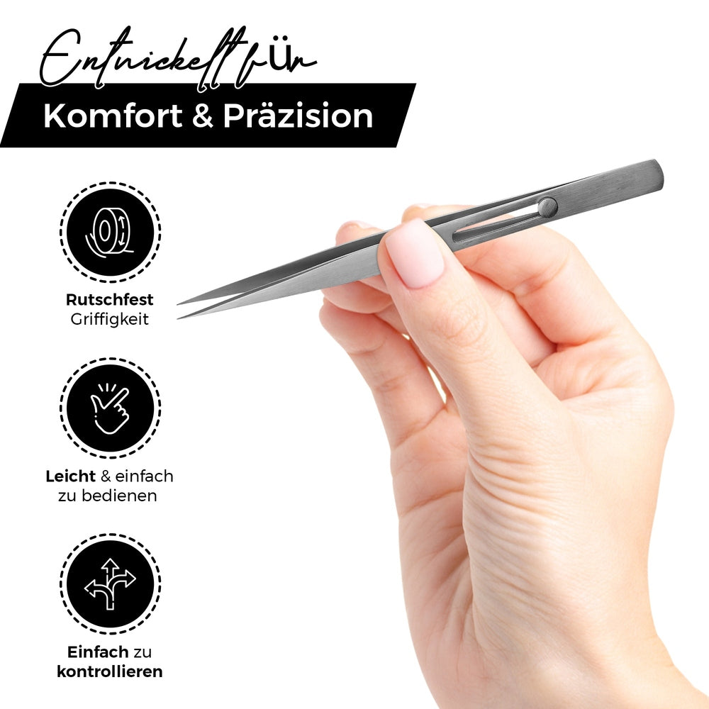 Precision Tweezers - Adjustable – ergonomic handle shape