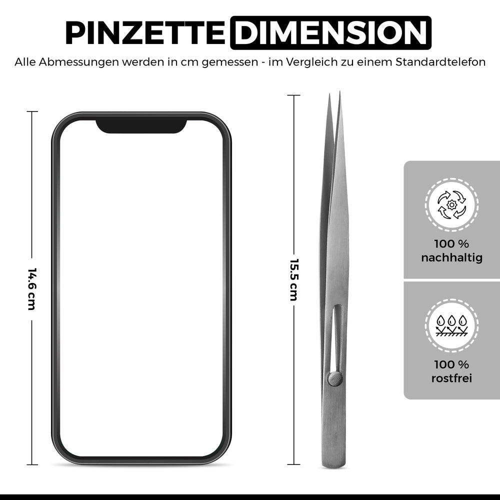 Precision Tweezers - Adjustable – Stainless steel, view 4