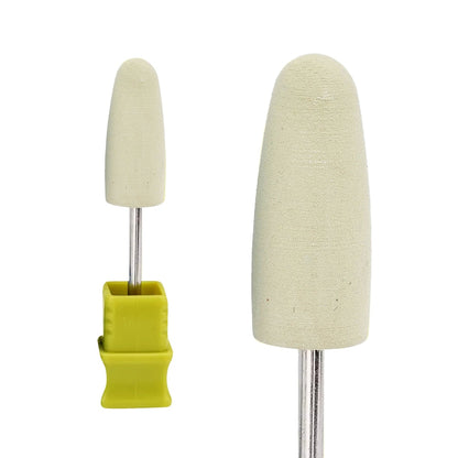 Punta abrasiva in silicone premium gialla – Gel di silicone