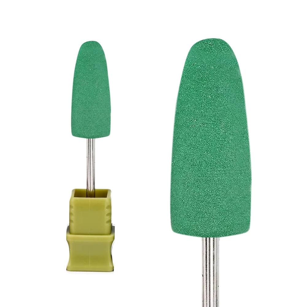Embout de ponçage silicone premium vert – Gel de silicone