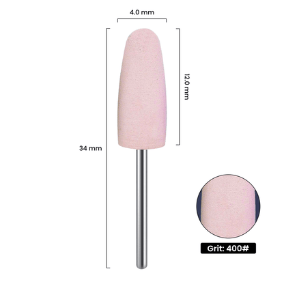 Premium Silicone Abrasive Attachment Pink – Length 2 cm