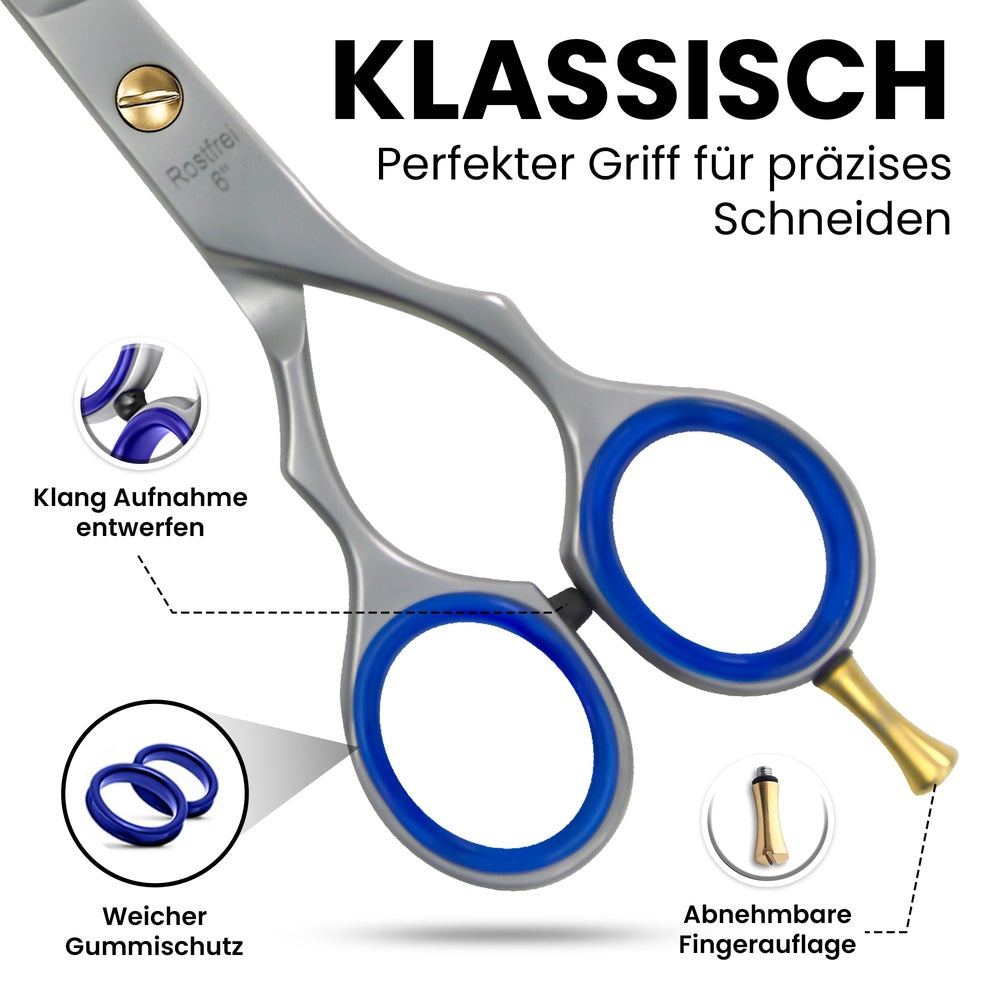 Ciseaux de coiffure professionnels en acier inoxydable – Soin des cheveux