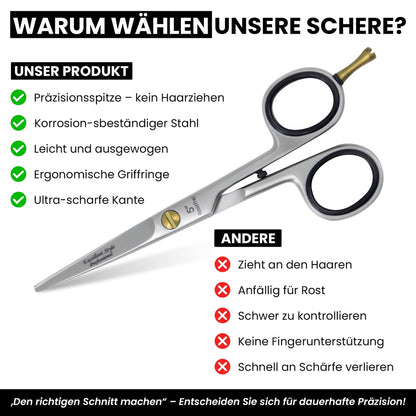 Premium hair scissors with precision blades for even cuts – view 2