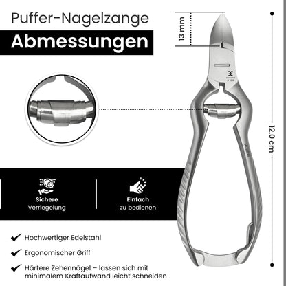 Buffernageltang Basic – ergonomische greepvorm