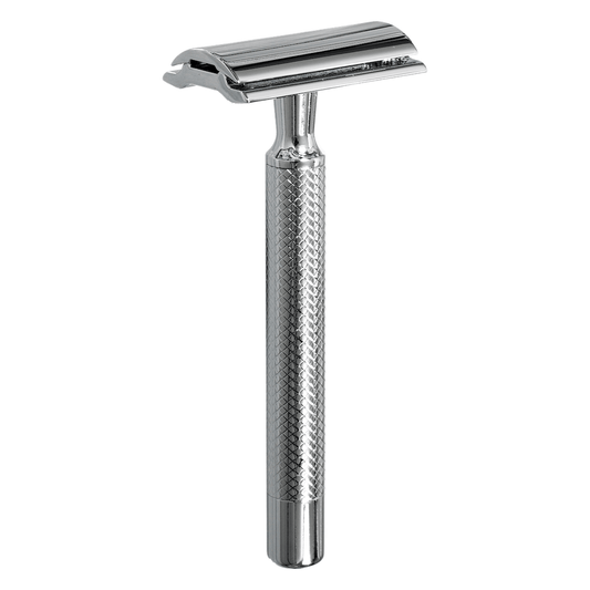 Dovo Primo safety razor, three-piece with closed comb, Made in Germany