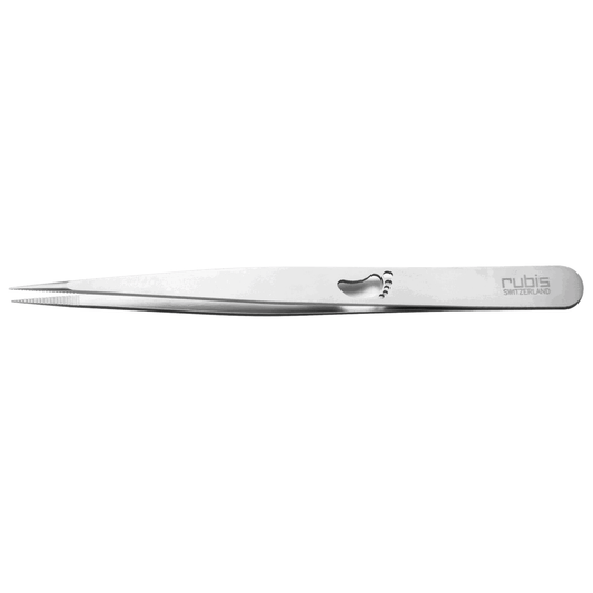 Pinzetta RUBIS Pointer Foot appuntita 12,5 cm