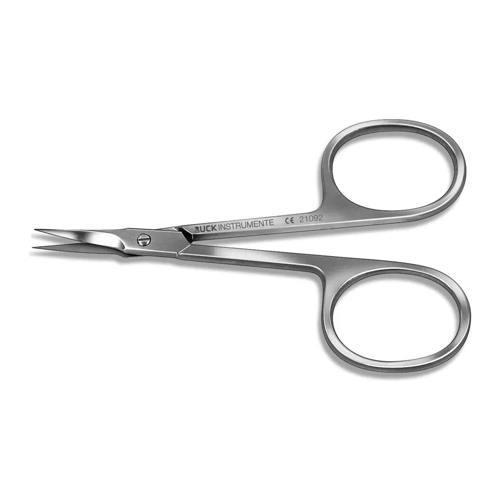 RUCK cuticle scissors with tower point, 9 cm, stainless steel, for podiatry